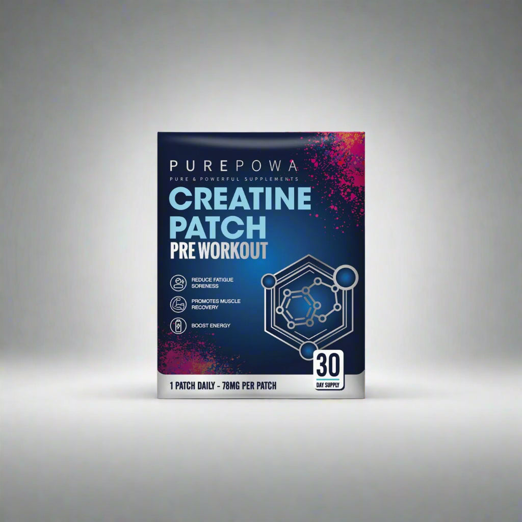 PUREPOWA Advanced Creatine Patches — Muscle Recovery & Performance